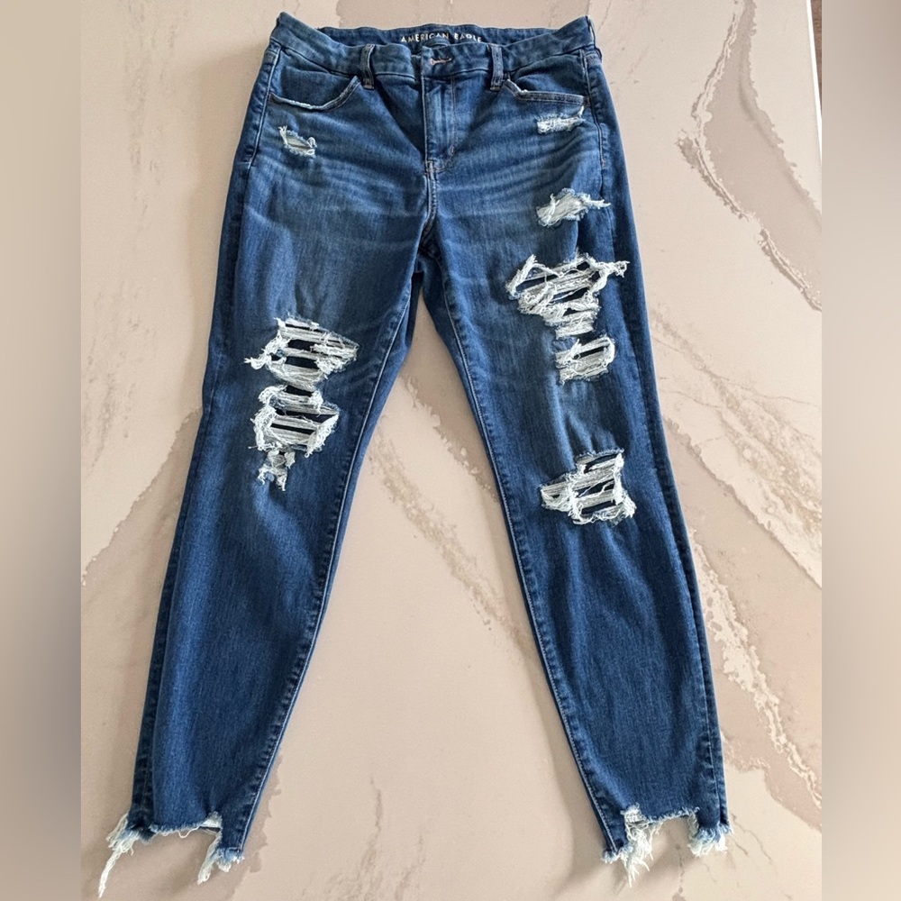 American Eagle Outfitters Curvy High Rise Jeans - Size 14